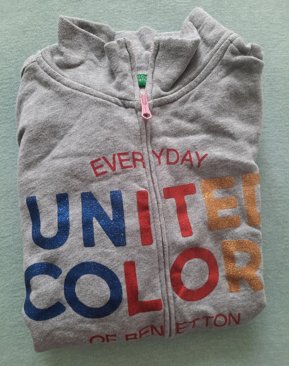 United Colors Of Benetton Mädchen Pullover - Weicher Chenille Strick Mit Modernem Design