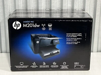 HP Laserjet Pro M201dw Wireless Monochrome Network Printer CF456A FACTORY SEALED - Image 1 of 4