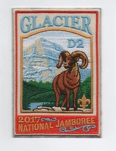 2017 National Jamboree Sub Camp Patch, ghiacciaio D-2, nuovo di zecca! - Foto 1 di 1
