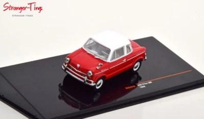 IXO NSU Prinz 30E Red/White 1959 1/43 Scale Diecast - Image 1 of 3