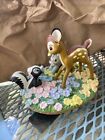 Disney's Animated Classics Figure Bambi Thumper Flower Vintage Resin Collectible