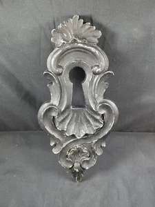 Vintage BLK Ceramic Fantasy Whimsical Keyhole Wall Decor Hanging 11.5x5.5 Unique - Picture 1 of 7