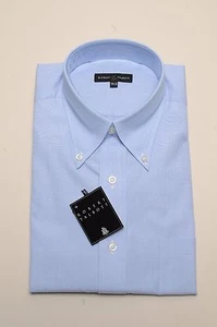 Robert Talbott Dress Shirt - Blue End on End - Button Down Collar/Barrel Cuff - Picture 1 of 1