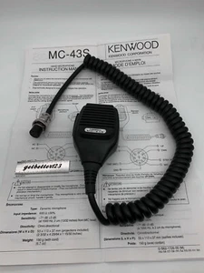 1pc For KENWOOD mc-43s Dynamic Hand Fist Microphone Up/Down Button Amateur Radio - Picture 1 of 5