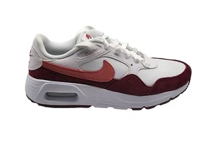 Nike Air Max SC Womens Size 6 White Black Red Athletic Shoes FJ3242 100 - Picture 1 of 10
