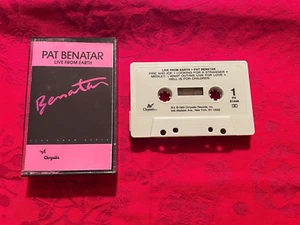 Pat Benatar Live From Earth cassette tape EUC vintage - Picture 1 of 3