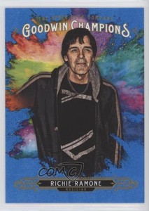 2018 Upper Deck Goodwin Champions Splash of Color Royal Blue Richie Ramone #105