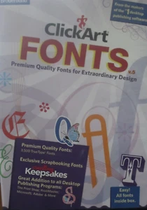 Encore Clickart Fonts 5 - Picture 1 of 2
