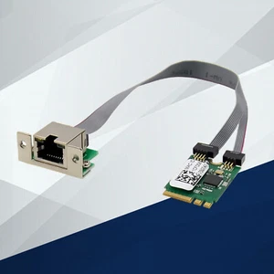 M.2 A+E KEY 2.5G Ethernet LAN Card RTL8125B Industrial Control Card PCI Exhh Sxz - Afbeelding 1 van 7