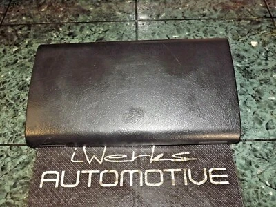 OEM 93-96 Honda Civic Del Sol EG SR2 center console armrest lid cup holder black - Image 1 of 4