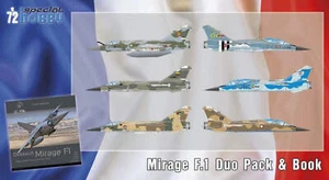 Special Hobby 1/72 Special Hobby Mirage F.1 Duo Pack & Book Plastic Model Kit - Picture 1 of 1