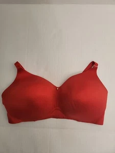 Lane Bryan Cacique Bra 40G  Lightly line No Wire Red Wireless - Picture 1 of 7