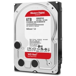 Western Digital 6TB WD60EFAX Red SATA 3.5" 5400 RPM NAS Internal Hard Disk Drive - Picture 1 of 5