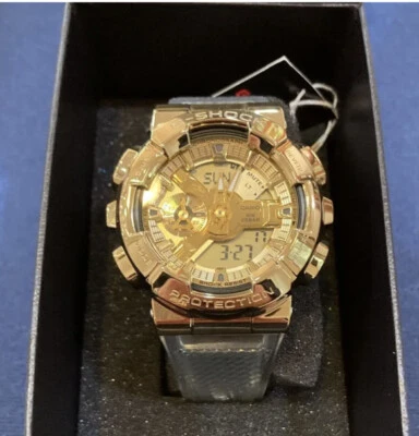 G-SHOCK GM110SG-9A Gold Ion Plated Case with Semi-Transparent From Japan - image 1 of 4