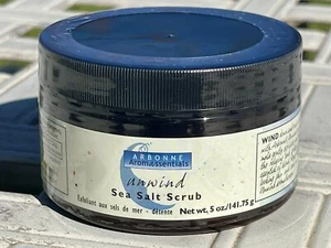 NEW Arbonne Aromassentials Unwind Sea Salt Scrub Exfoliating 5 oz SEALED - Picture 1 of 4
