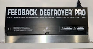 Behringer DSP 1100P Feedback Destroyer Pro Rack Unit Tested Working - Picture 1 of 4