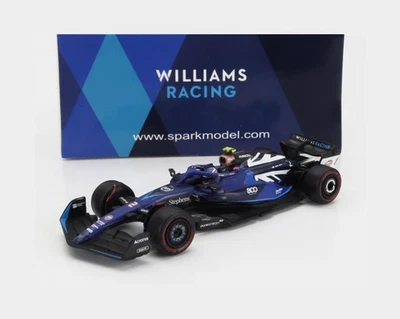 1:64 SPARK Williams F1 Fw45 #2 (800Th Gp) British Gp 2023 Logan Sargeant Y352 MM - Image 1 of 2