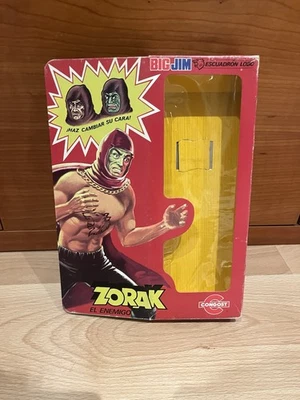 BIG JIM ZORAK EL ENEMIGO CONGOST ONLY BOX VERY RARE SPAIN VERSION!! - Immagine 1 di 4