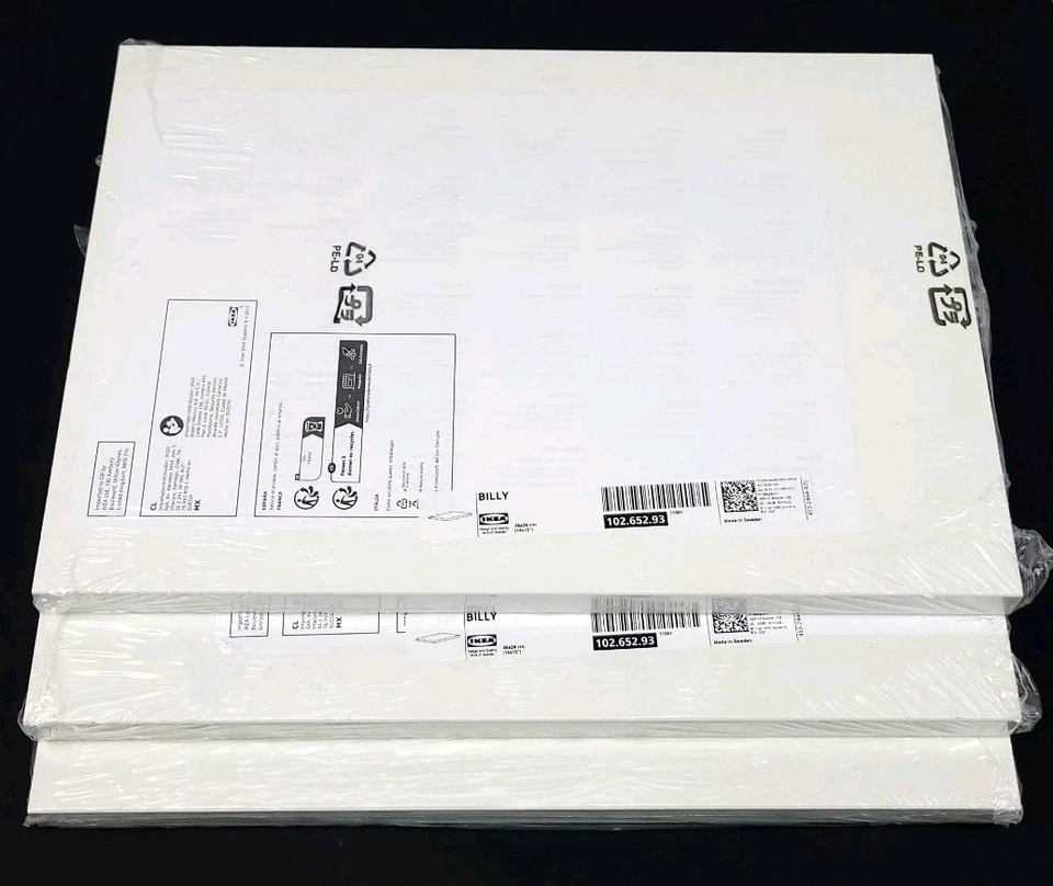 IKEA Billy Extra White Shelf for Bookcase Shelving 14x10 " 102.652.93