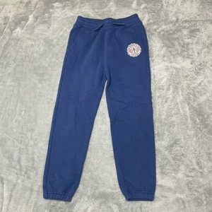 Abercrombie Kids Boys 9 / 10 Sweatpants Joggers  Blue With Pockets - Picture 1 of 7