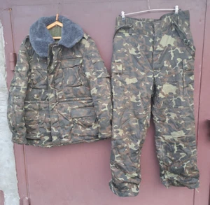 Ejército ucraniano invierno abrigo traje Dubok talla 56-5 nuevo - Imagen 1 de 23