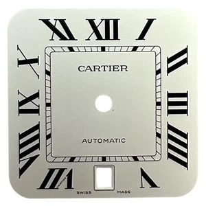 Genuine Cartier Santos 39.8mm Roman Dial Silver WSSA0018 - Picture 1 of 4