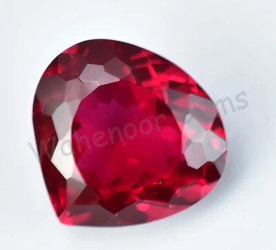 Natürlicher Pyrop Granat 5,55 Ct Birne AGL Zertifiziert Mosambik Lose Edelstein - Bild 1 von 4