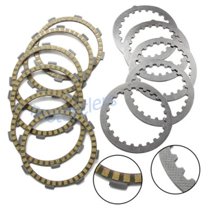 Clutch Friction Plates Kit For Yamaha DT125 DT125LC DT125L DT125R RZ125 RD125LC - Picture 1 of 7
