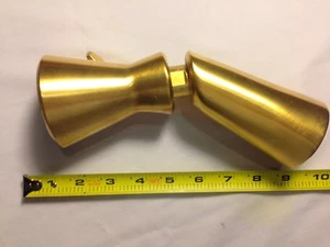 Mid 1990's Kohler Shower Head, Pre-Owned Gold Plated, 9/16" Used and functional - Picture 1 of 4