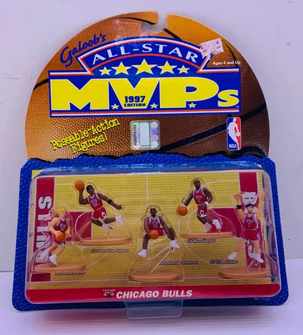 Galoob's All-Star Chicago Bulls MVP's 1997 Edition, Action Figures Cover