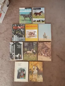 Lot of 10 Arabian Horse World Magazine 60's 70's 80's Equestrian - Picture 1 of 16