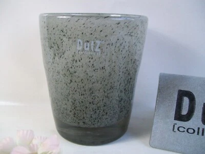 Dutz Collection Vase Conic 14 cm Glas New Grey rund glasvase konisch grau schwar - Bild 1 von 4