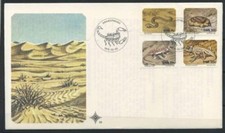 Africa Sud Ovest 1978 Mi. 440-443 Primo Giorno 100% deserto del Namib