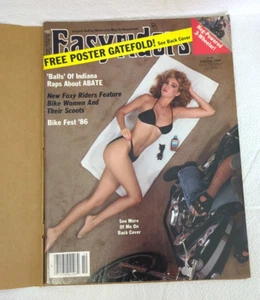 Easyriders Magazin Oktober 1986 Motorräder David Mann Centerfold - Bild 1 von 8