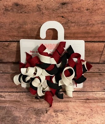 NUEVO CON ETIQUETAS Gymboree clips rizados, soportes para ponis, clips a presión, pelo de arco 2 3 4 5 5 6 7 8 10 Foto 1 de 4