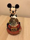 Retired Disney Parks Music Water Globe Mickey Mouse March 40Th Fantasia