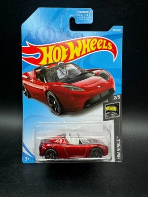 2019 Hot Wheels Tesla Roadster with Starman 109/250 E - Image 1 of 3