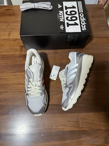 Kith for adidas Oregon Ultra Tech WHITE / RED / SILVER METALLIC Size 11 Retro - Picture 1 of 9