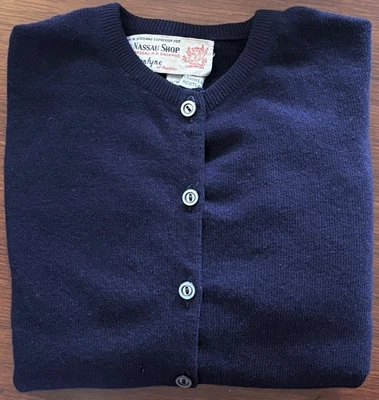 Cárdigan de cachemir vintage Ballantyne of Peebles - exclusivo de Nassau Shop (finales de 19 Foto 1 de 4