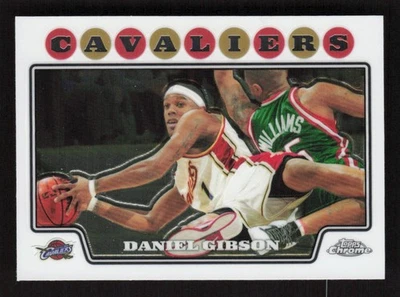 Daniel Gibson 2008-09 Topps Chrome #39 Cleveland Cavaliers - Image 1 of 2