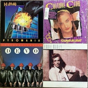 βI π the 1980βsβ ROCK / POP ROCK Vinyl LP Record Lot - Picture 1 of 6