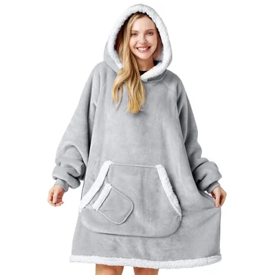 Sudadera con capucha manta portátil Riggling Getup para mujer y hombre regalos para mujer mamá... Foto 1 de 4
