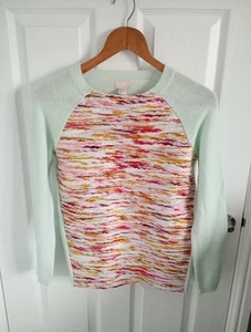 Women's H & M Soft Angora Blend Long Sleeve Jumper Size 8 - Picture 1 of 7