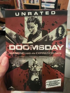Doomsday Dvd (2008) Unrated Wide-screen Version With Slip Cover Case - Picture 1 of 4