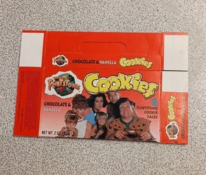 Vintage The Flintstones Cookies 1993 Movie Promo Empty Box Scarce - Picture 1 of 6