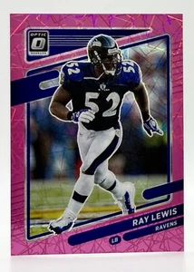 2021 Panini Optic Pink Velocity Ray Lewis 36/79 Baltimore Ravens - Picture 1 of 2