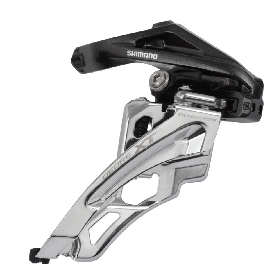 SHIMANO DEORE XT SIDE SWING Front Derailleur High Clamp Band Mount 3 x11-speed - Image 1 of 1