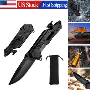 Survival Camping Hunting Folding Blade Tactical Claw Pocket Knife Outdoor Tool - Picture 1 of 8