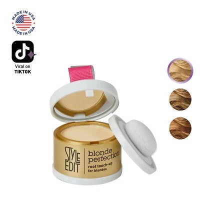 Polvo de retoque raíz edición estilo rubio perfección rubio claro Foto 1 de 4