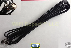 TNC male to FME female straight crimp RG58 cable jumper pigtail 16 feet long USA - Picture 1 of 2